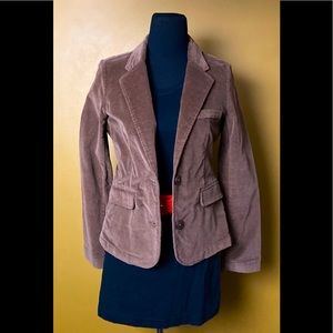 vintage corduroy plaid patchwork Blazer